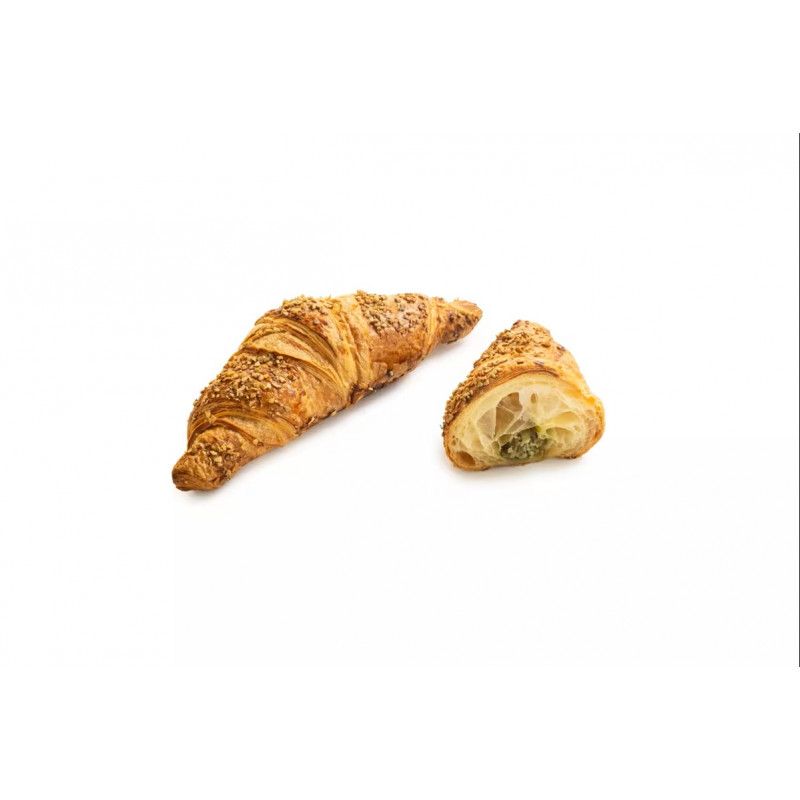 CROISSANT RELL. PISTACHO 80g.C/48udes.